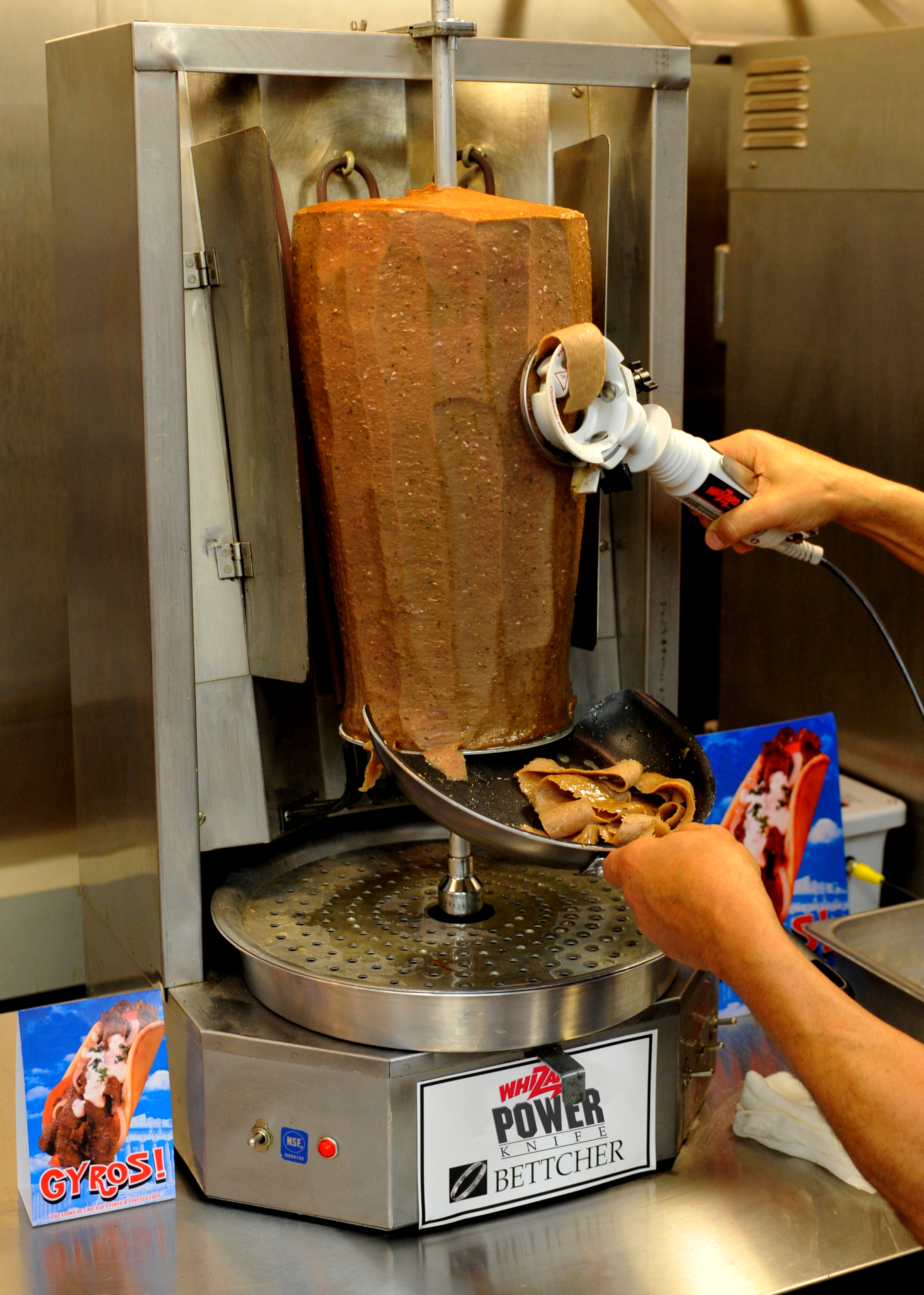 shawarma meat slicer