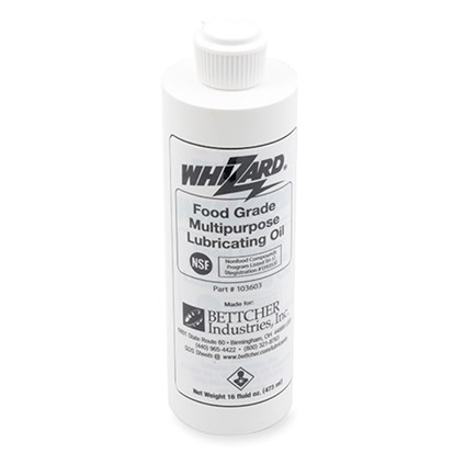 Uniwersalny olej smarowy Whizard® przeznaczony do kontaktu z żywnością Thumbnail Photo